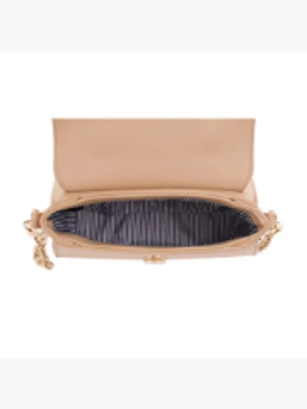 Vegan Leather Mini Top Handle Crossbody Bag with Chain Strap